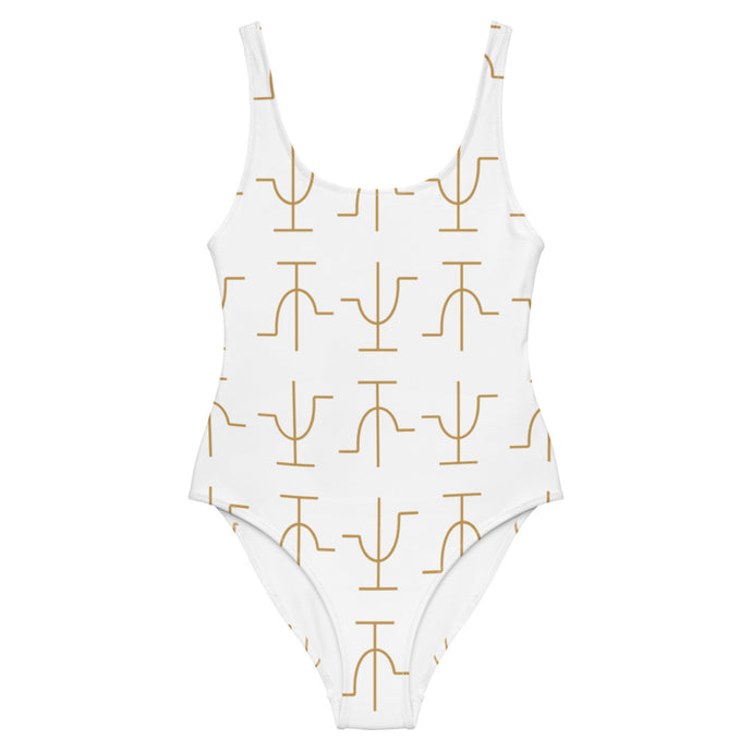 ALL Branded One-Piece Swimsuit