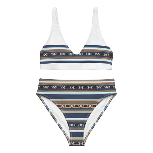 Bastro high-waisted bikini set