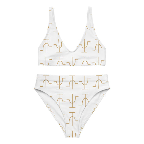 All Branded  high-waisted bikini