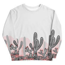 Load image into Gallery viewer, Pink Cactus Unisex Sweatshirt