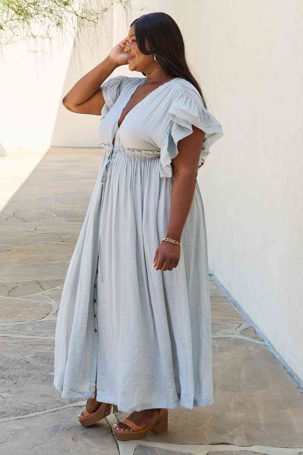 sweet lovely by jen maxi dress