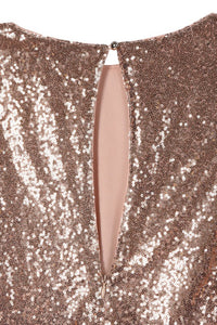 Not So Silent NYE Sequin mini dress