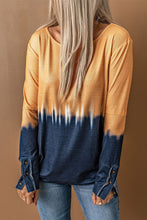 Load image into Gallery viewer, Contrast Boat Neck Long Sleeve Top