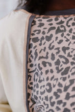Load image into Gallery viewer, Jodifl Bestie Full Size Run Leopard Baseball Tee