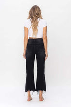 Load image into Gallery viewer, Vervet by Flying Monkey Vintage Ultra High Waist Distressed Crop Flare Jeans