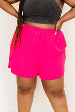 Load image into Gallery viewer, Cotton Bleu Morning Breeze Full Size Airflow Shorts in Fuchsia
