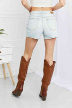 Load image into Gallery viewer, Judy Blue Full Size Contrast Stitching Denim Shorts with Pockets