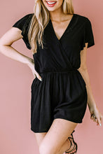 Load image into Gallery viewer, Flutter Sleeve Surplice Romper