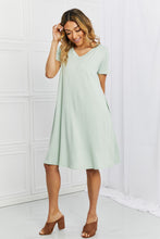 Load image into Gallery viewer, P &amp; Rose Breezy Day Full Size V-Neck Dress