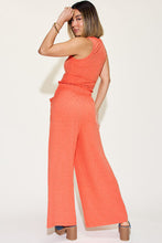 Load image into Gallery viewer, Basic Bae Full Size Ribbed Tank and Wide Leg Pants Set