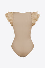 Load image into Gallery viewer, Ruffled Plunge Bodysuit