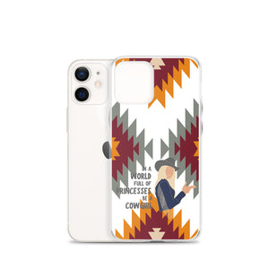 Be A Cowgirl (Blonde) iPhone Case