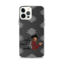 Load image into Gallery viewer, Be A Cowgirl (Brunette) iPhone Case