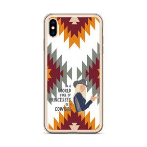 Be A Cowgirl (Blonde) iPhone Case