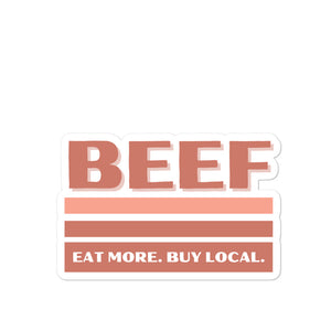 BEEF sticker