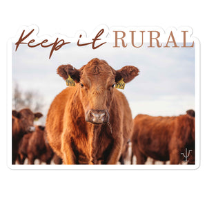 Keep It Rural Sticker