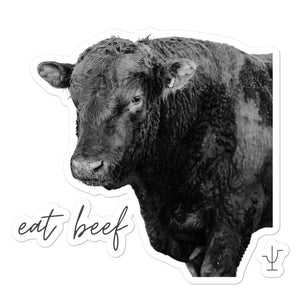 Eat Beef Sticker