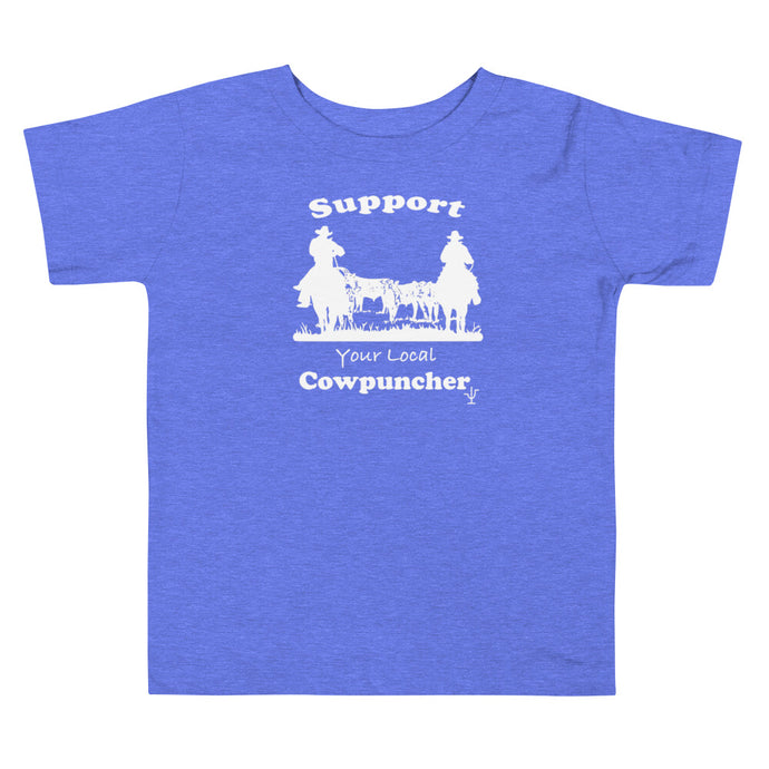 Support Your Local Cowpuncher Toddler Tee