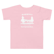 Load image into Gallery viewer, Support Your Local Cowpuncher Toddler Tee