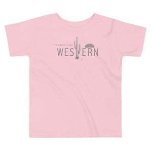 It's About To Get Western Toddler T-Shirt