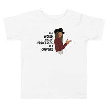 Load image into Gallery viewer, Be A Cowgirl (Brunette) Toddler Short Sleeve Tee