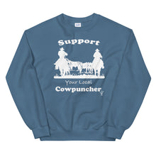 Load image into Gallery viewer, Support Your Local Cowpuncher Sweater