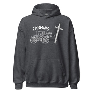 Farming With Faith Unisex Hoodie