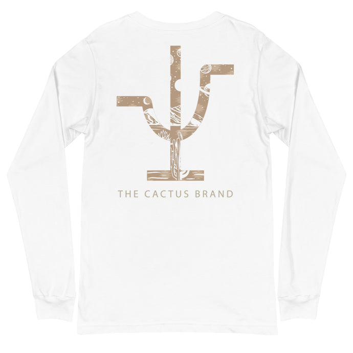 Tan Space Unisex Long Sleeve Tee