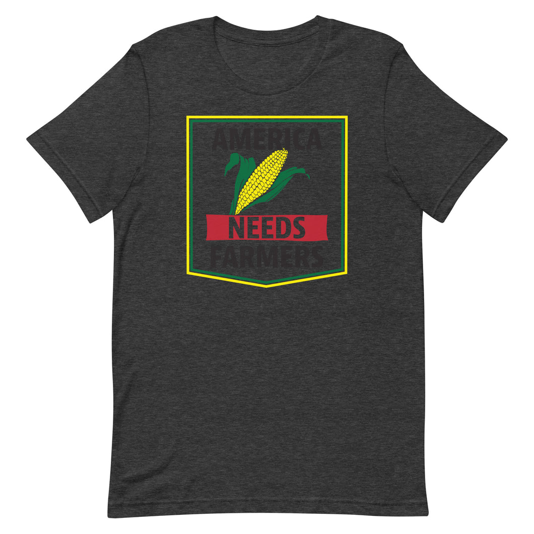 America Needs Farmers Corn Unisex t-shirt