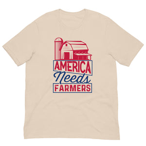 America Needs Farmers Unisex t-shirt