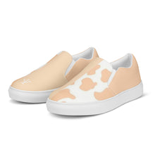 Load image into Gallery viewer, TCB Orange Cow slip on shoes